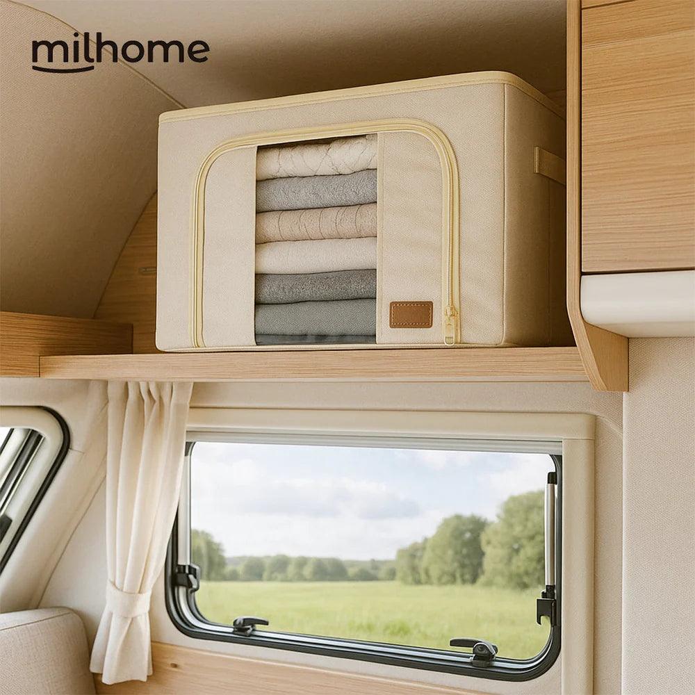 Caja Organizadora de Tela Diseño Estructural | Milhome