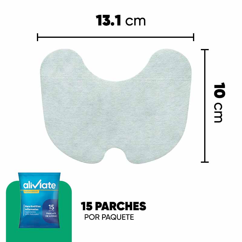 Pack de 15 Parches para Rodilla 2X1 | Aliviate