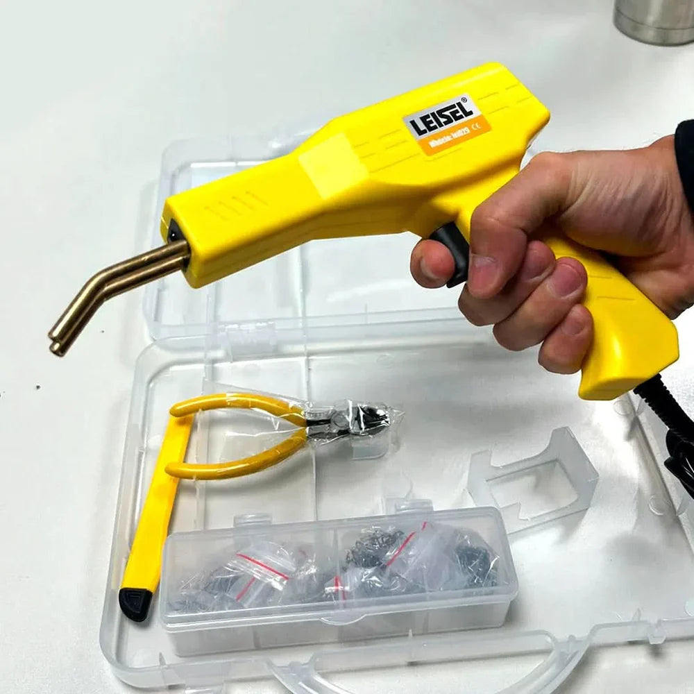 Soldador de Plástico + 200 Grampas | Leisel