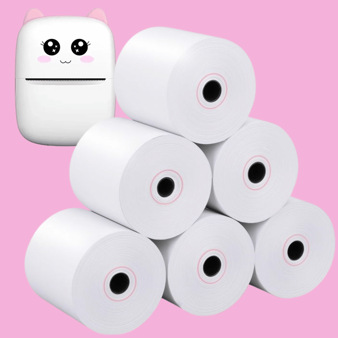 Recarga de Papel para Impresora 6 Unidades