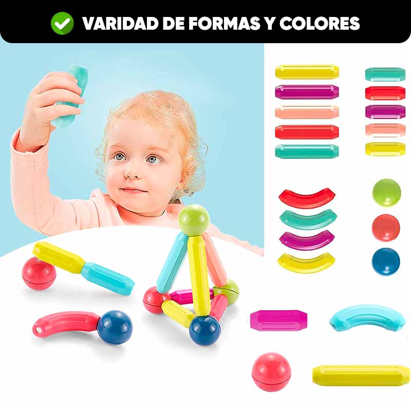 Juego de Bloques Magnéticos | MagiStack