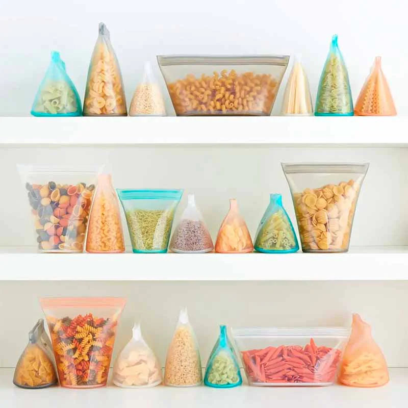 Bolsas Gruesas Reutilizables de Silicona | Milhome