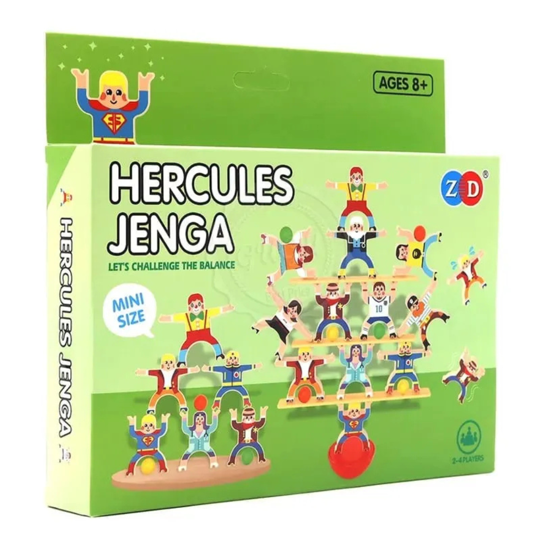 Juego de Equilibrio y Apilado de Personajes | HérculesJenga