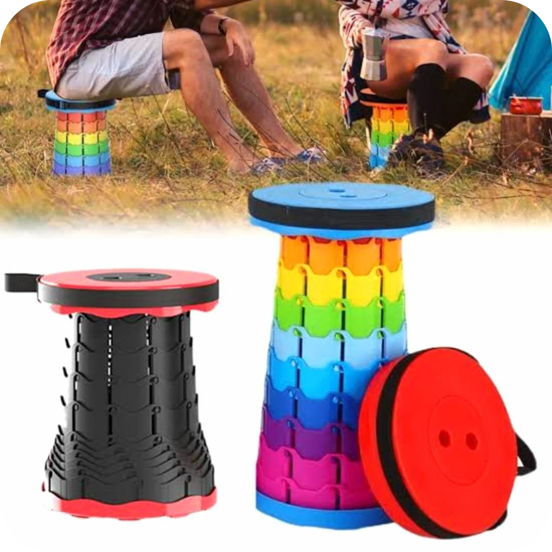 Asiento Telescópico Plegable Portátil | FoldSeat