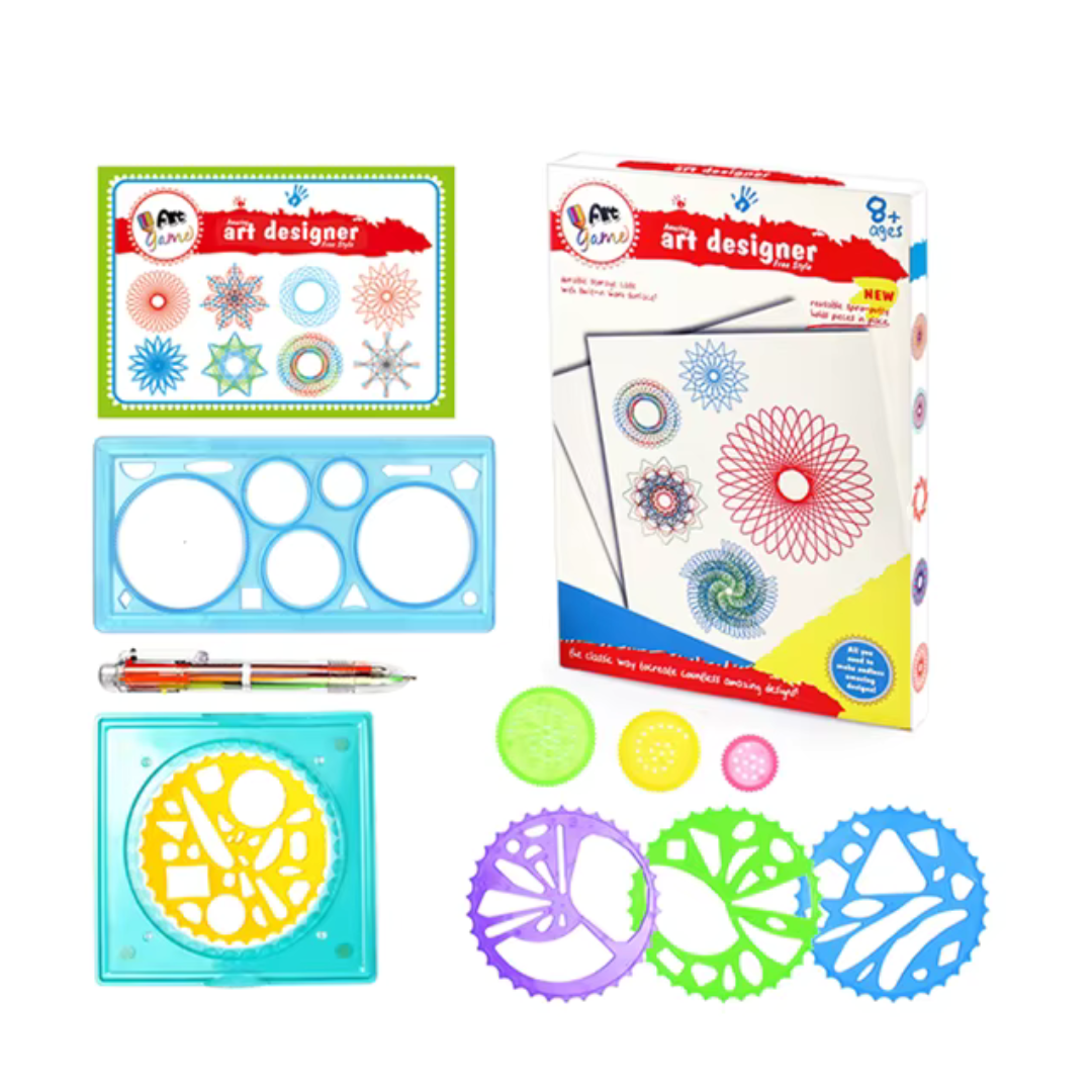 Kit de Diseño Artístico con Ruedas Espirales | SpiroArt