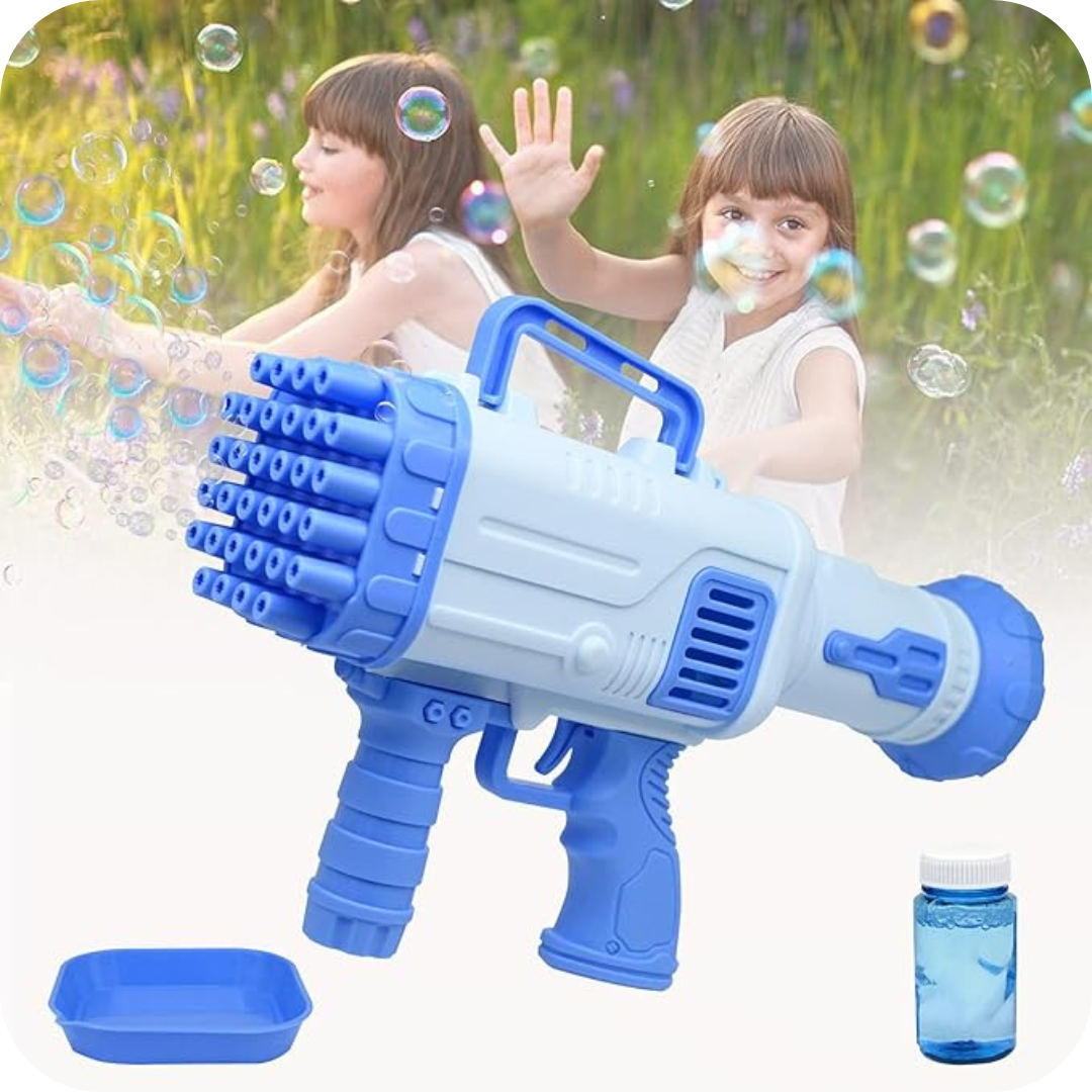 Pistola Lanzaburbujas | BubbleBazooka