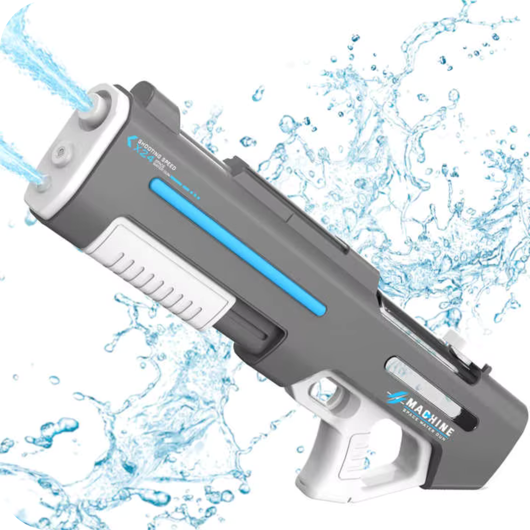 Pistola de Agua Eléctrica de Rociado Continuo | AquaBlaster