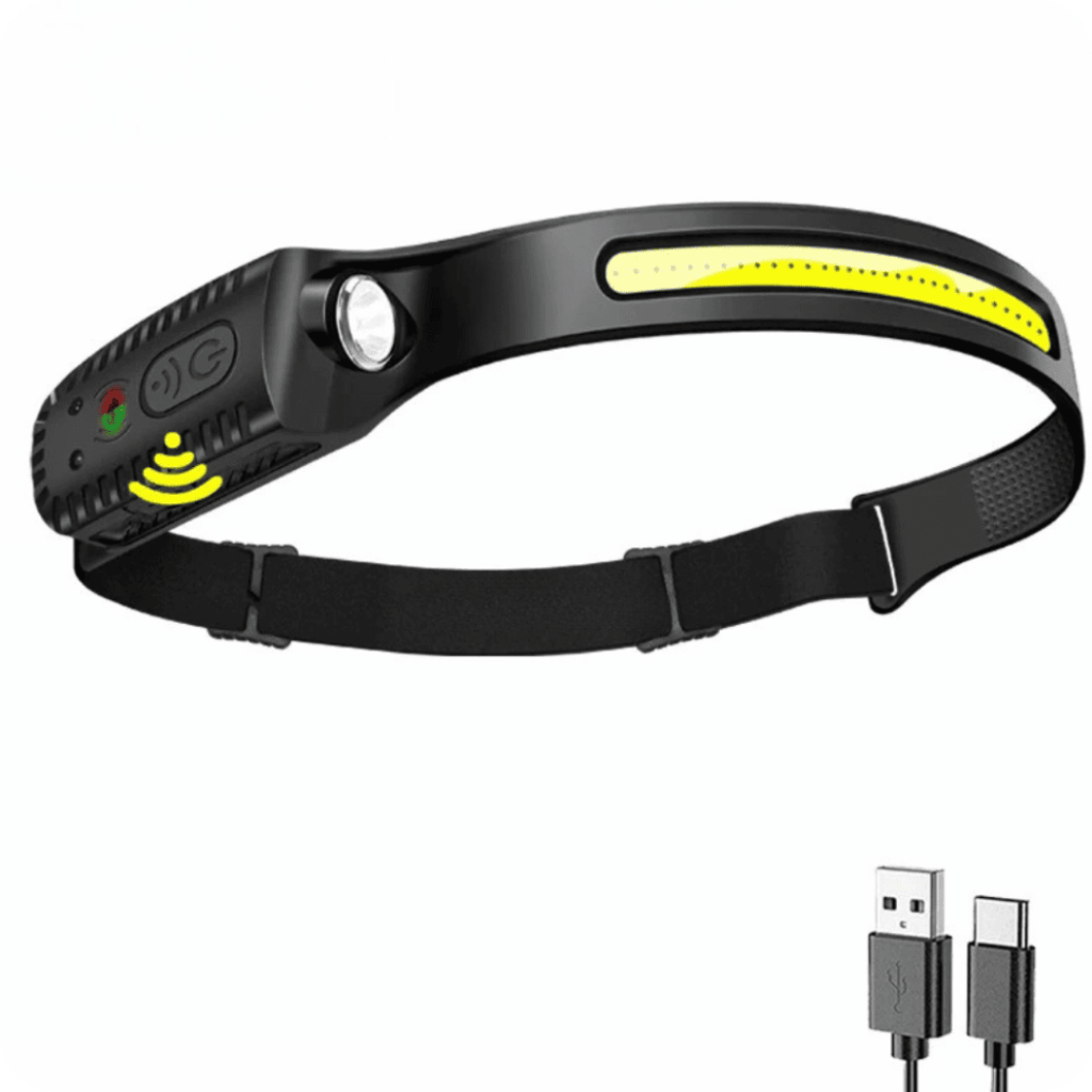 Linterna Frontal Led con Sensor | Lumi Front Pro®