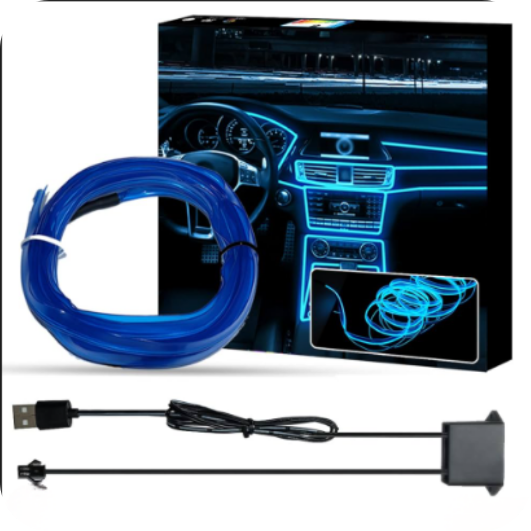 Tira LED Neón Flexible para Auto 5M | NeonDrive