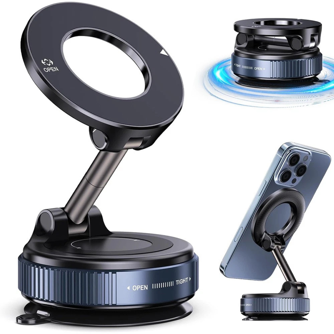 Soporte Plegable para Celular con Succión 360° | VacuGrip