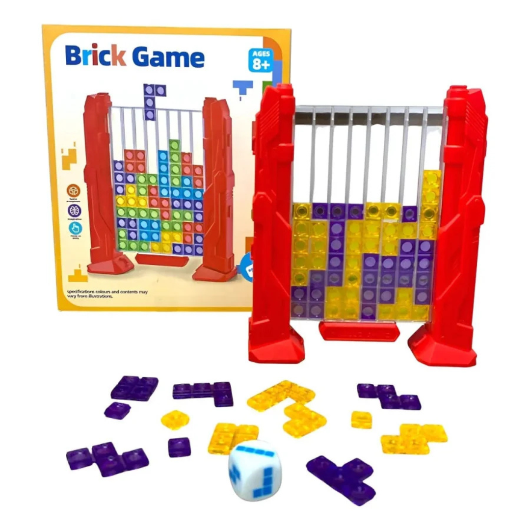 Juego de Bloques Tipo Tetris en Estructura Vertical | BrickDrop