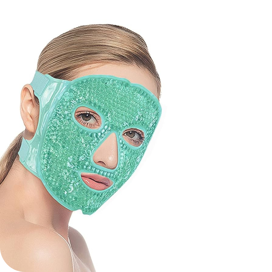 Mascarilla Facial con Gel Frío/Caliente | GlowRelax®