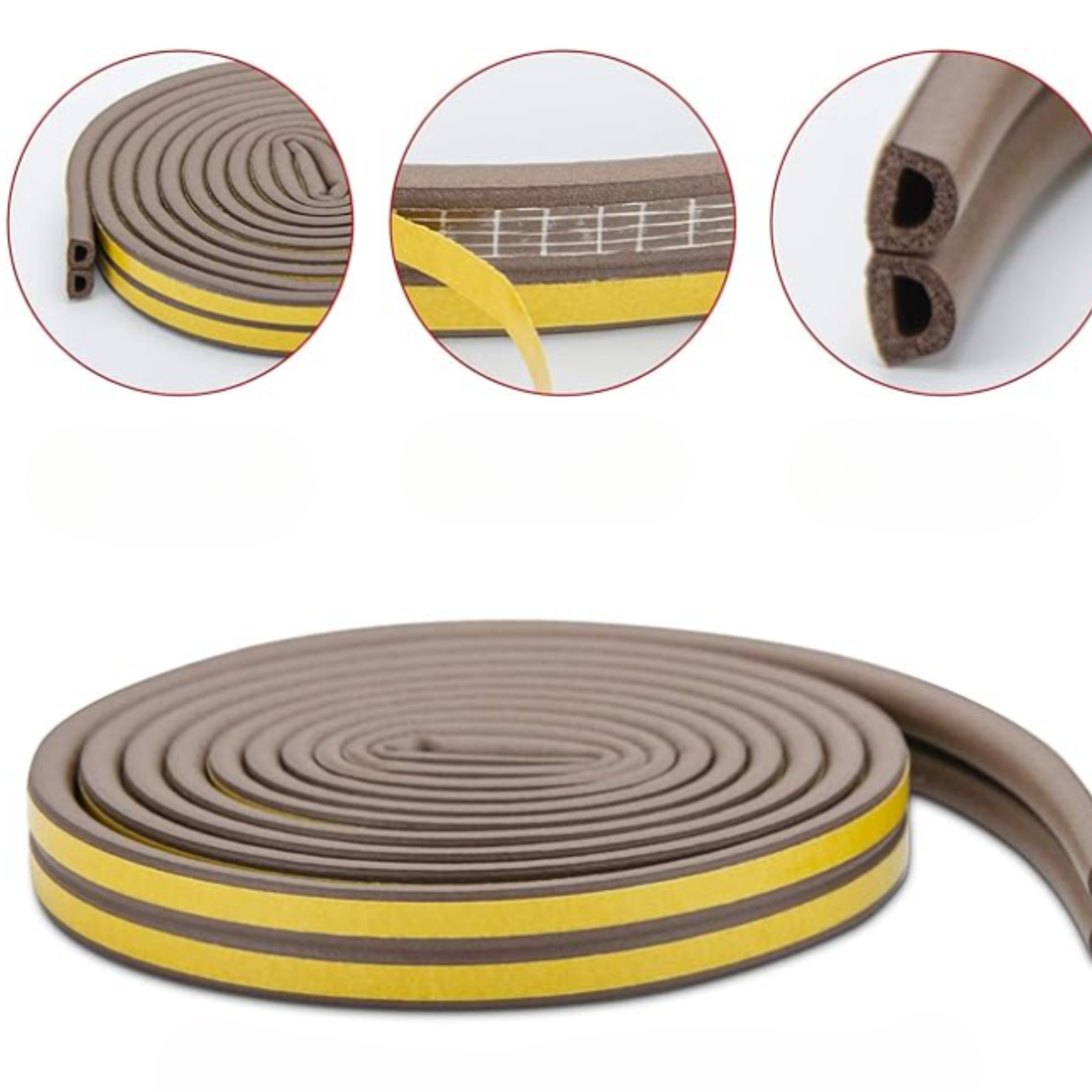 Burlete Sellador para Puertas y Ventanas | SealGuard®