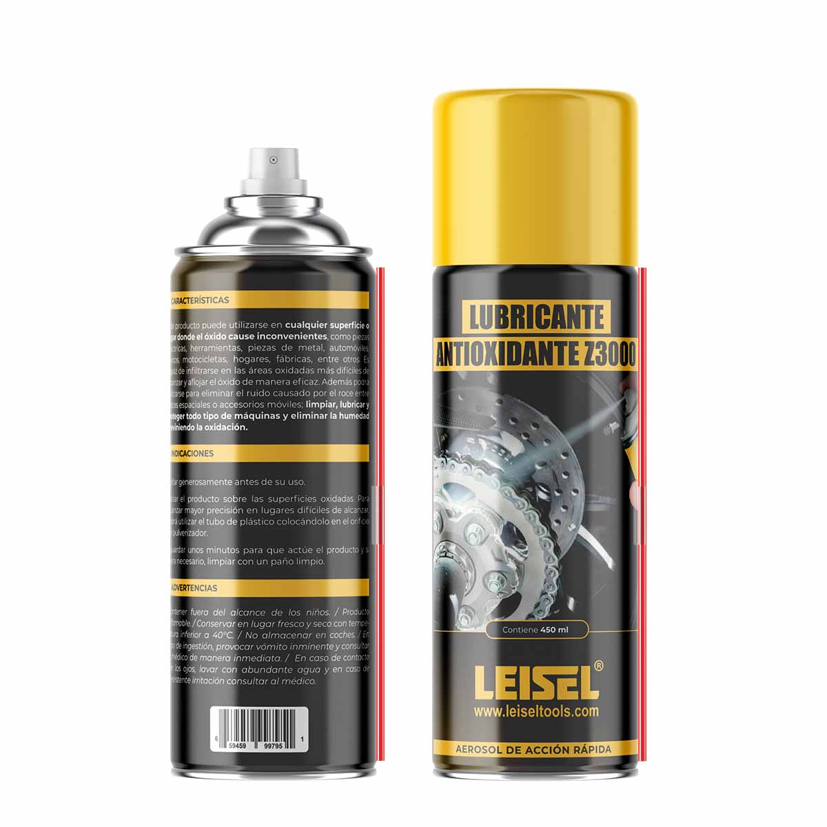 Lubricante Antioxidante Z3000 450ml | Leisel