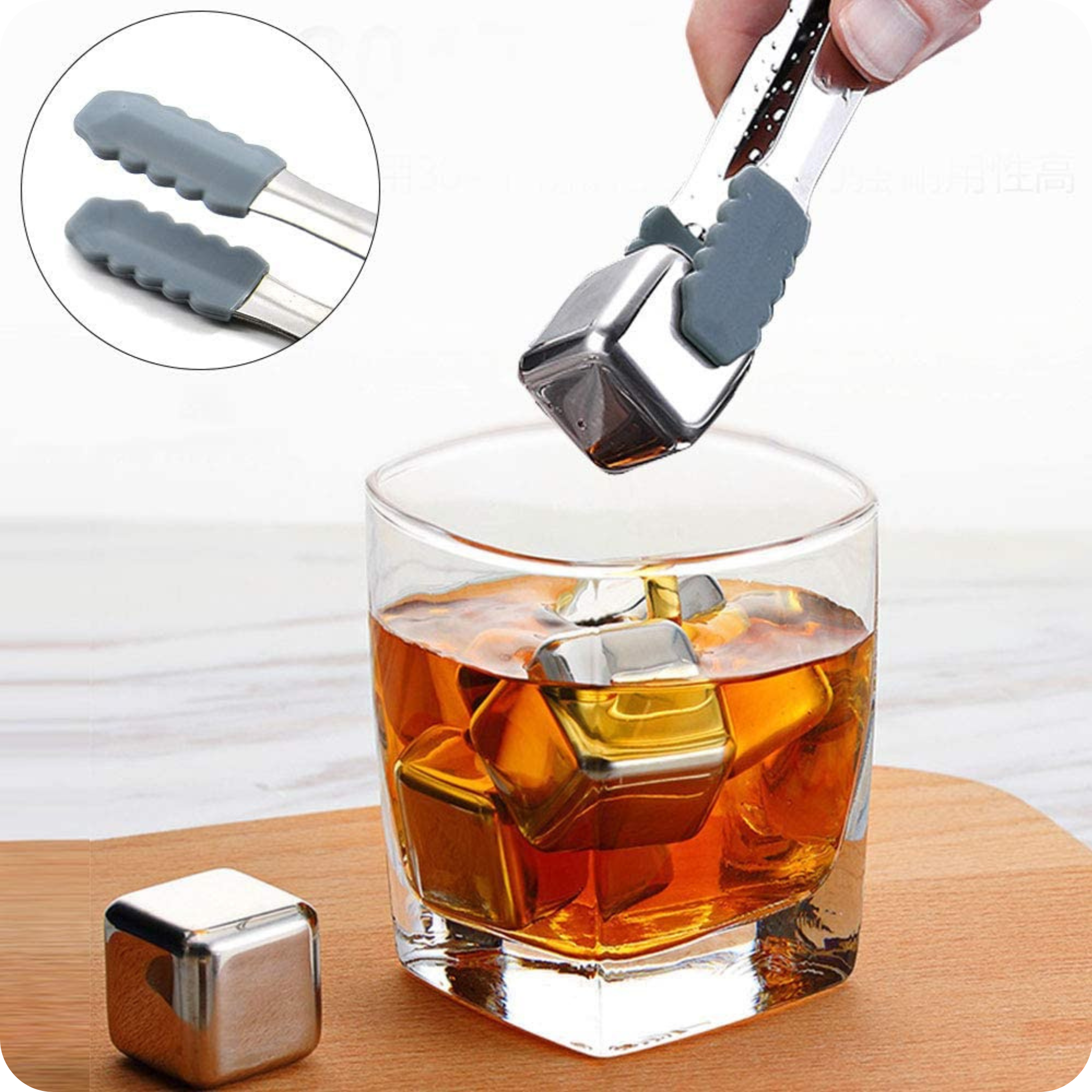 Cubos de Acero Inoxidable para Hielos | IceCube Pro®