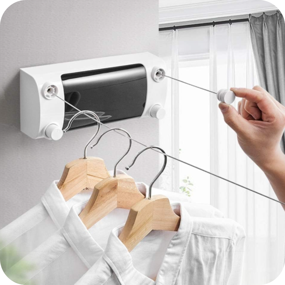 Tendedero Retráctil para Colgar Ropa | ClothesLine