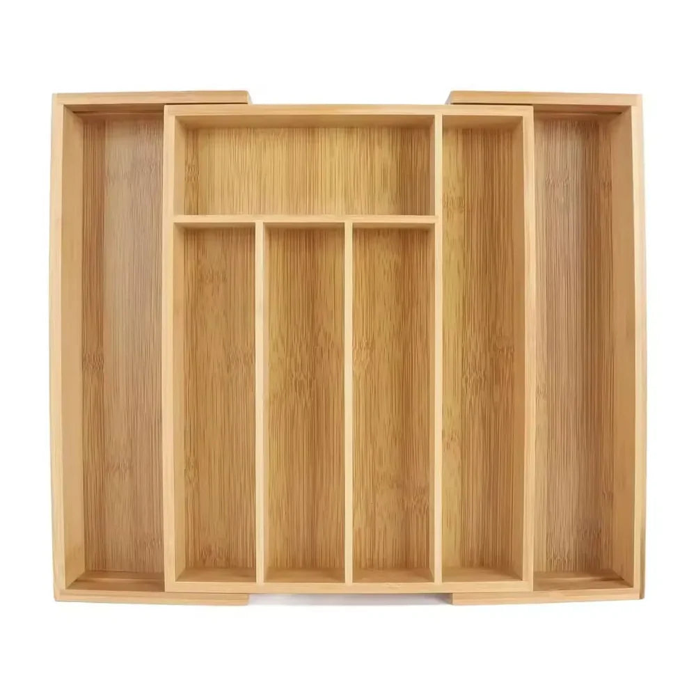 Organizador Multifuncional Extensible de Bambú | BambooFlex