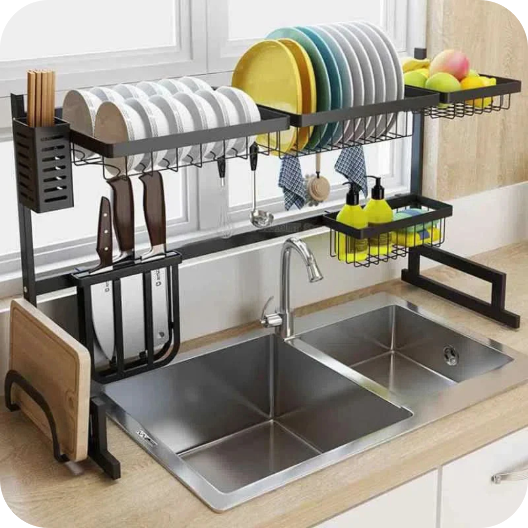 Escurridor de Platos Estructural 2 Pisos | StructDry®