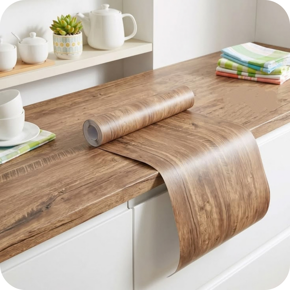 Lámina Autoadhesiva para Muebles | StickWrap