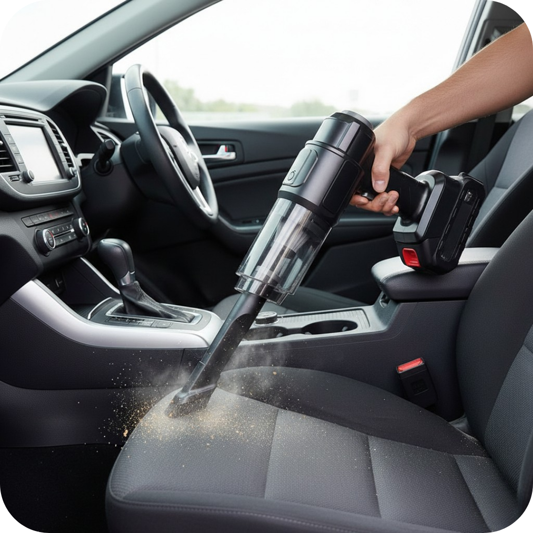 Aspiradora y Sopladora Portátil Inalámbrica para Auto | TurboVac