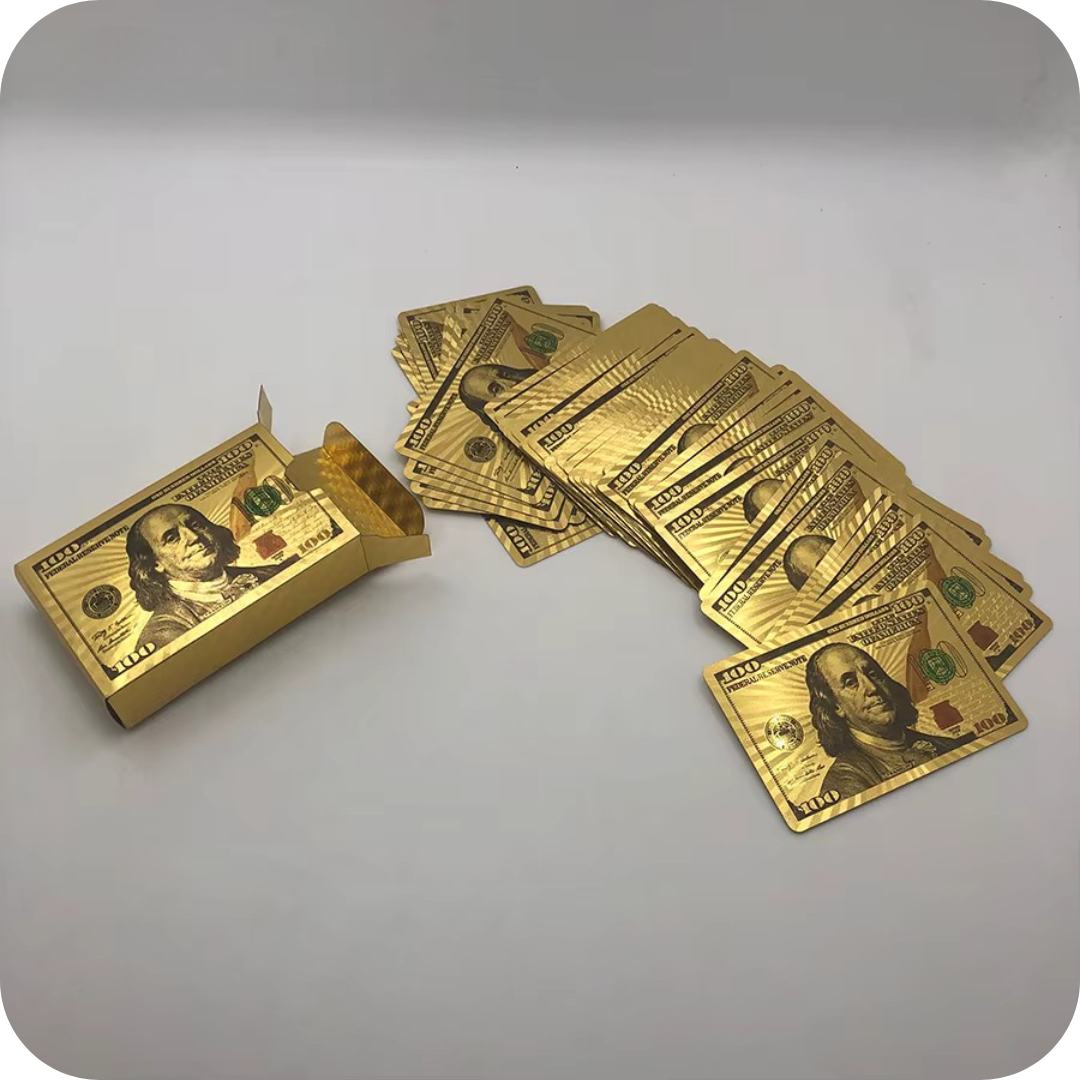 Cartas de Póker con Acabado Dorado 24K | GoldDeck