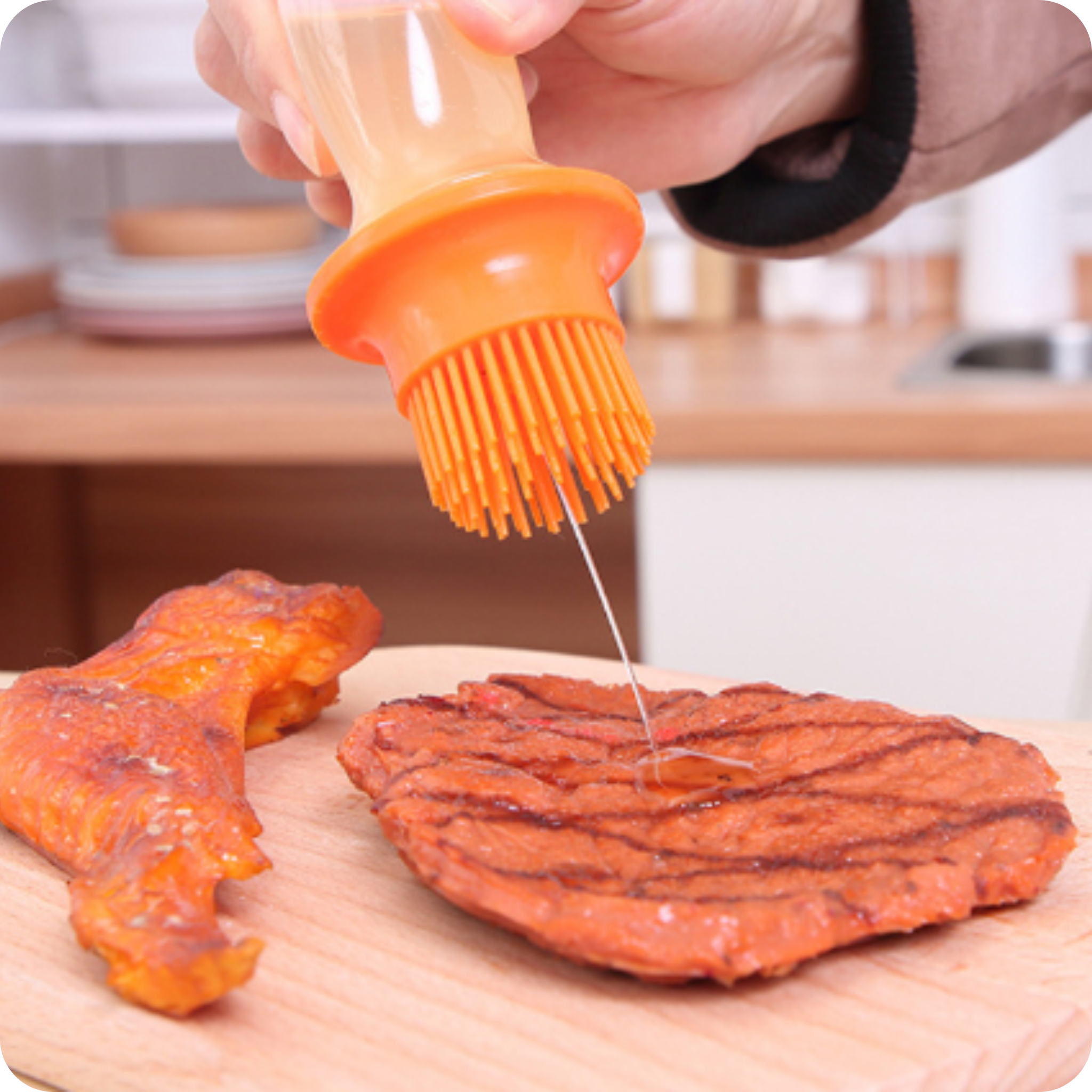 Cepillo Dispensador de Aceite | Oil Brush