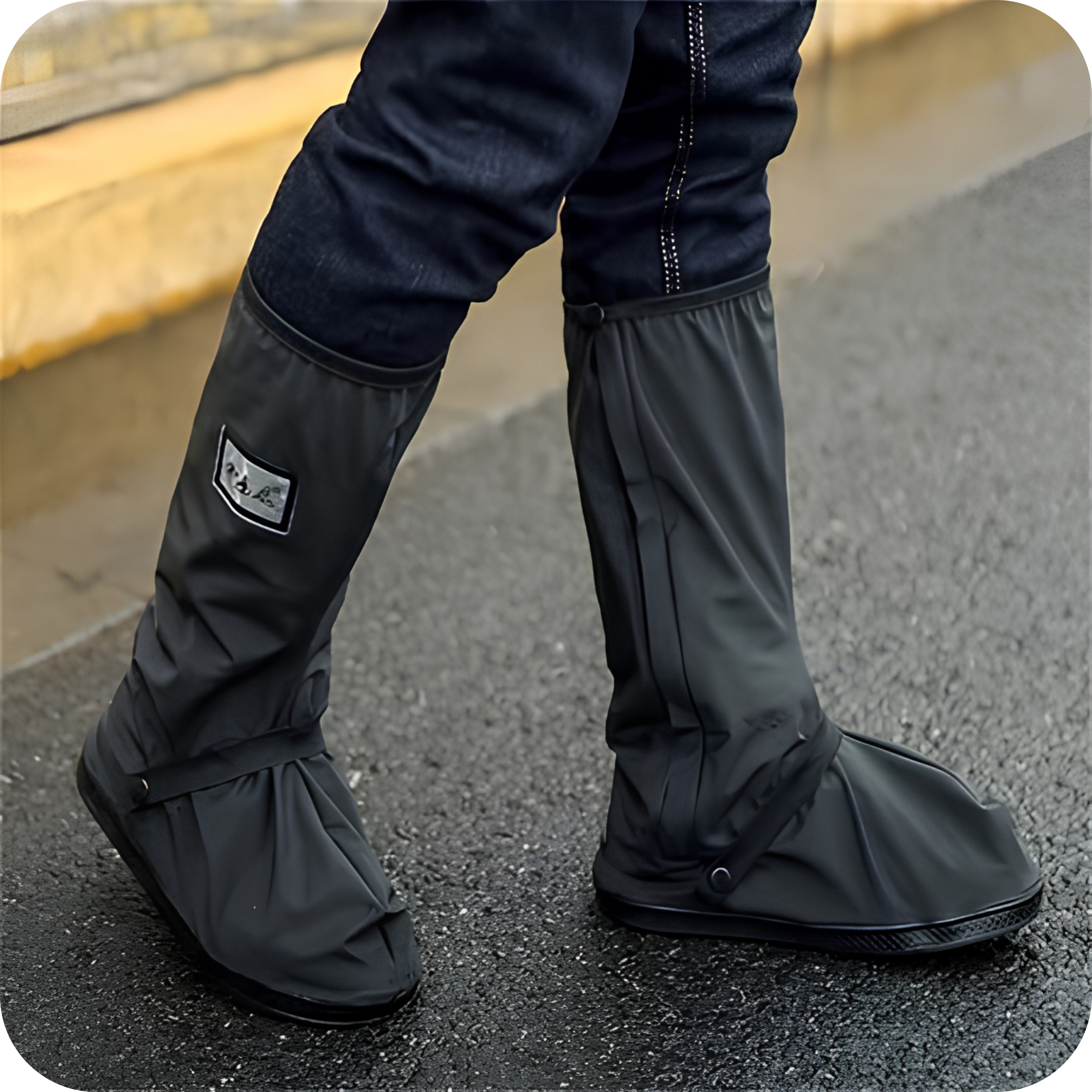 Cubre Calzado Impermeable Reflectante Antideslizante | StepGuard