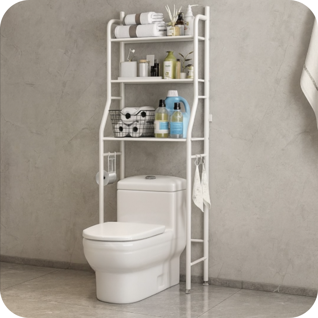 Estantería Elevada para Baño | SmartToilet
