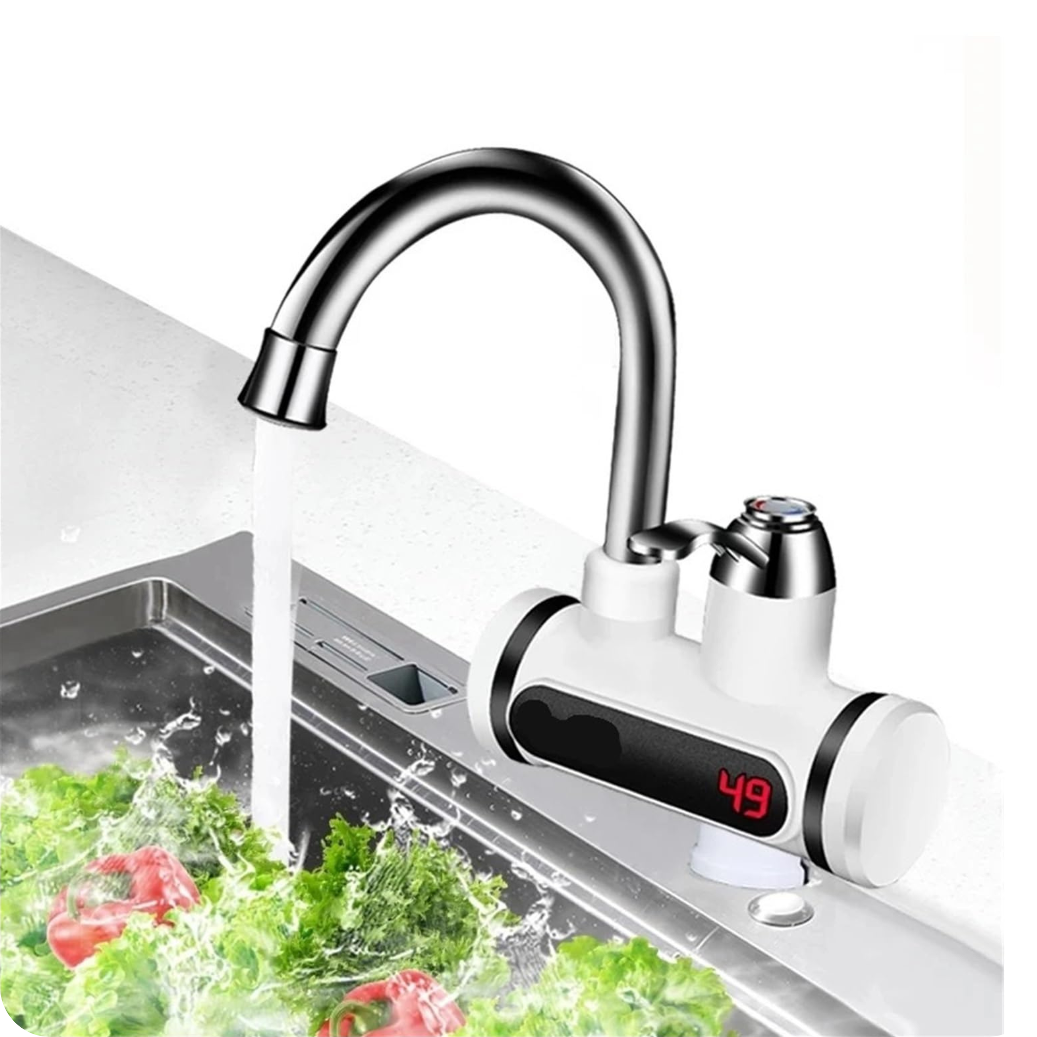 Grifo Eléctrico Calefactable Instantáneo | HotTap®