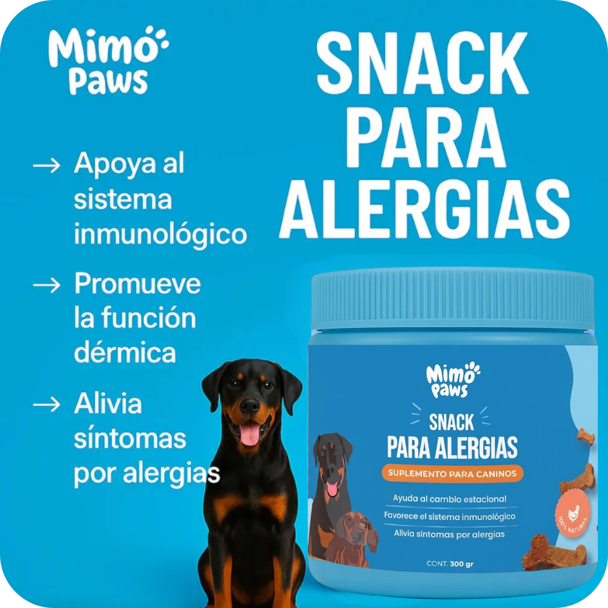Snack para Alergias | MimoPaws