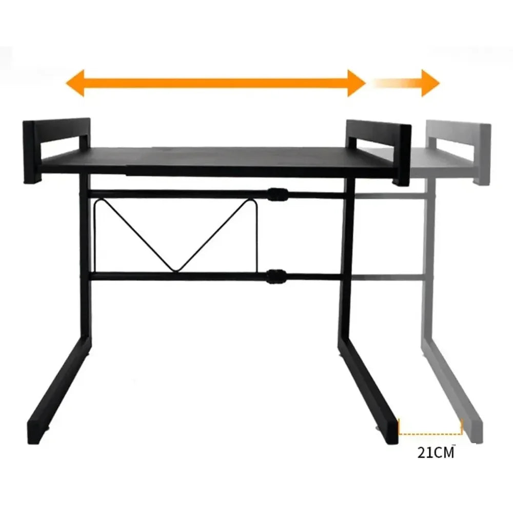 Estante de Metal para microondas con largo ajustable | MetalMax