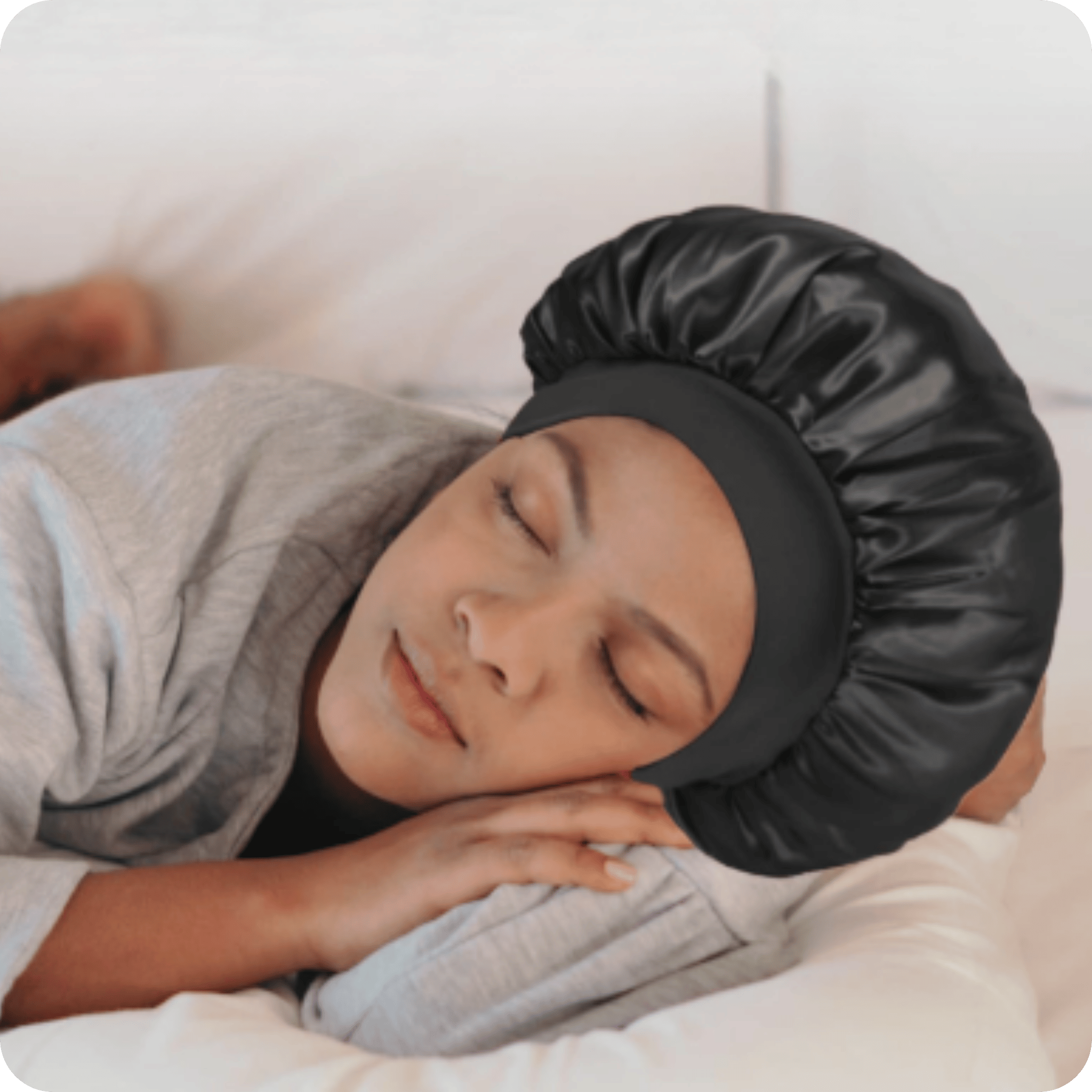 Gorro de Satén para Dormir | FrizzBye®
