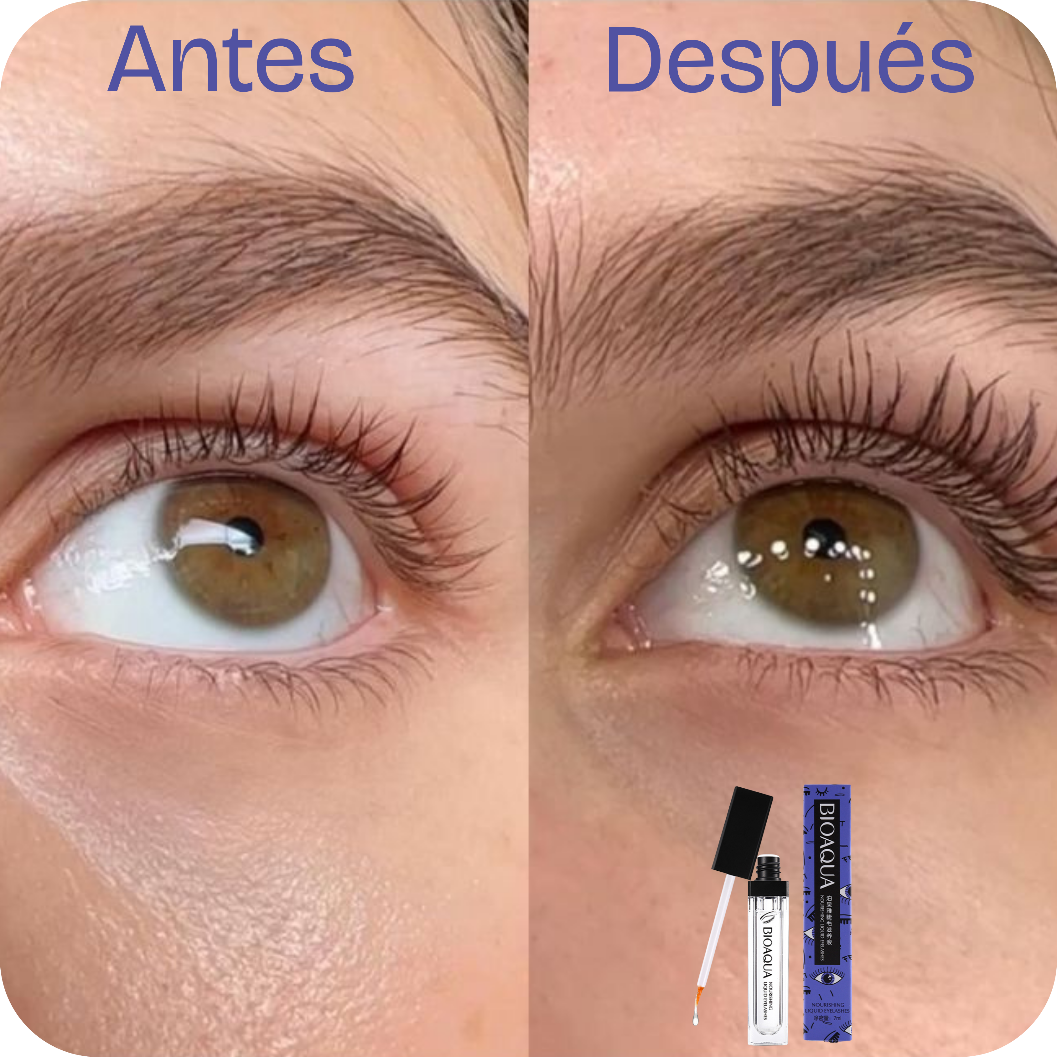 Alargador Y Fortalecedor De Pestañas y Cejas | BIOAQUA