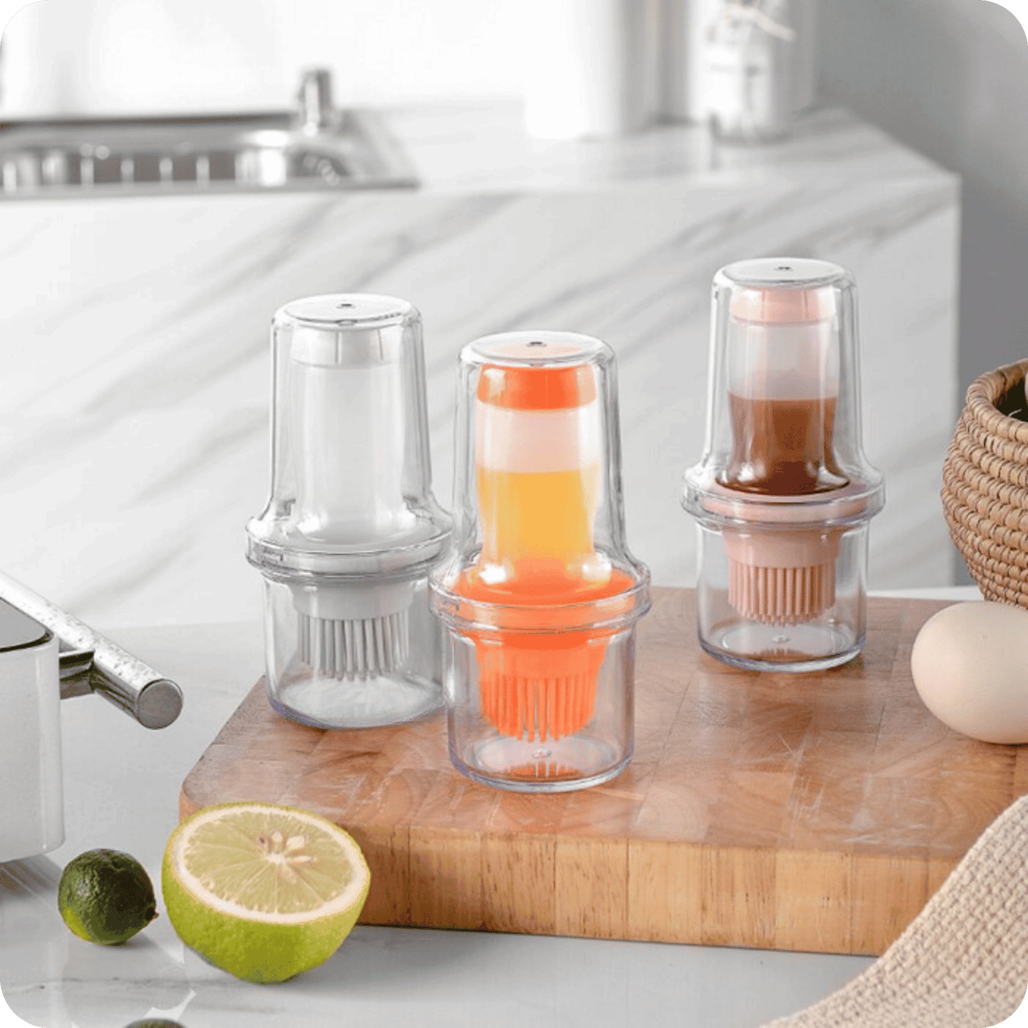 Cepillo Dispensador de Aceite | Oil Brush