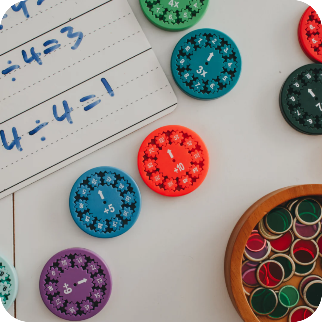 Spinner Didáctico de Cálculo | BrainMath