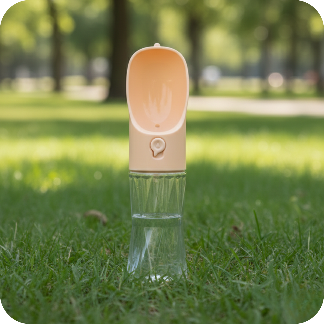 Botella portátil con bebedero para mascotas | HydroPet