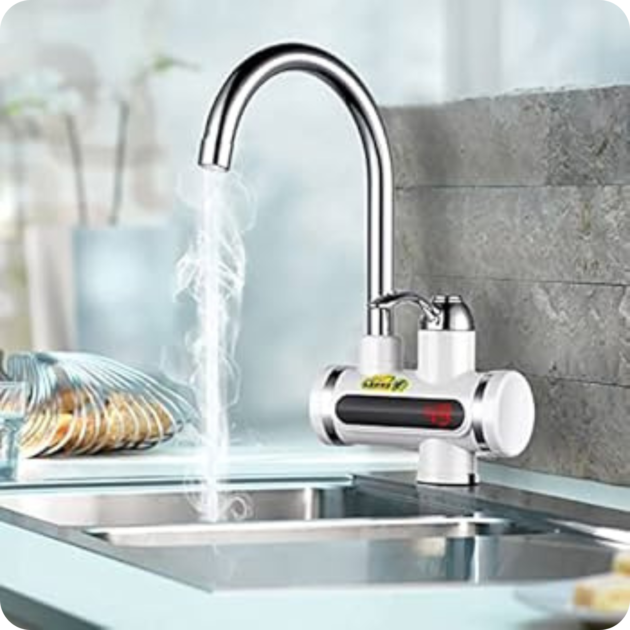 Grifo Eléctrico Calefactable Instantáneo | HotTap®