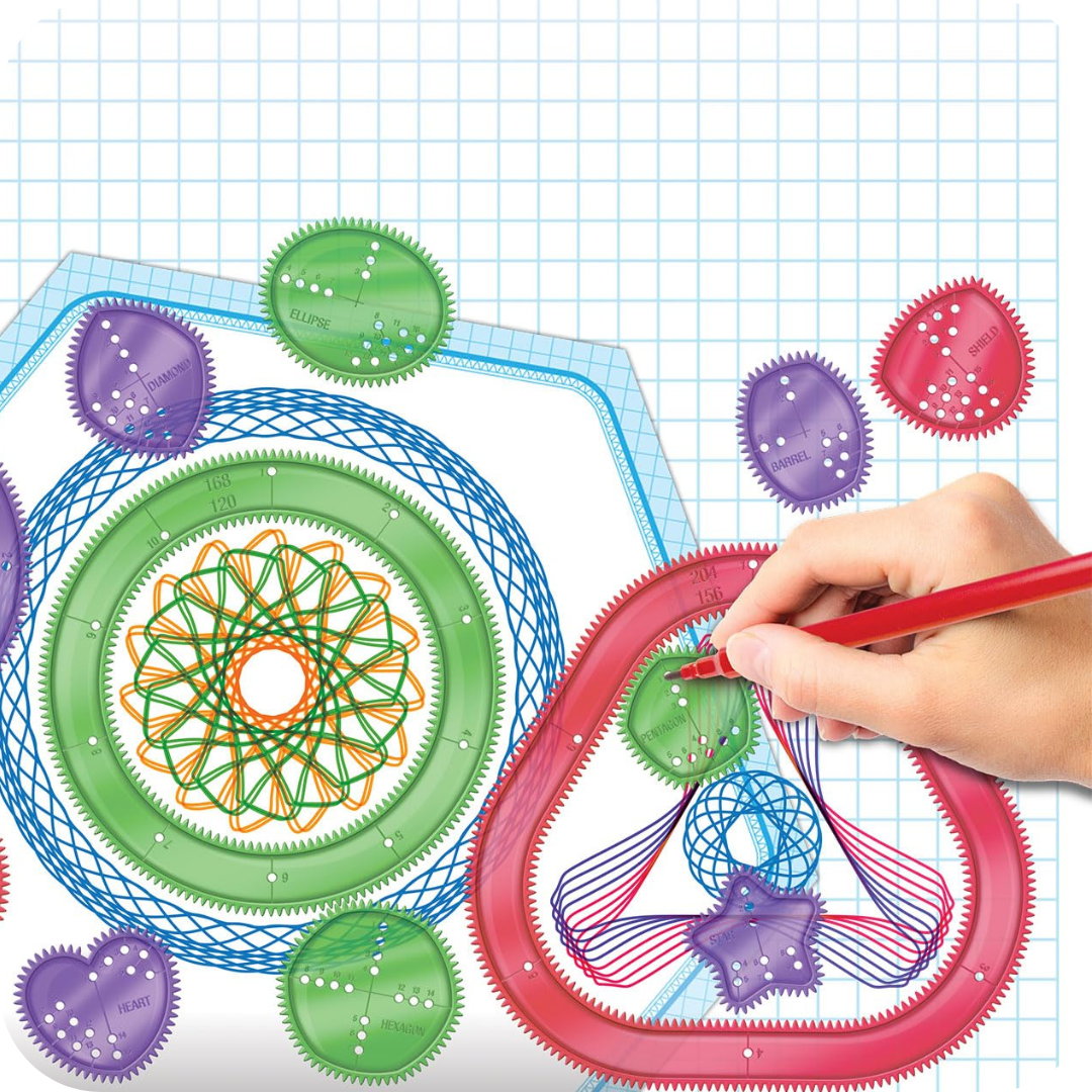 Kit de Diseño Artístico con Ruedas Espirales | SpiroArt