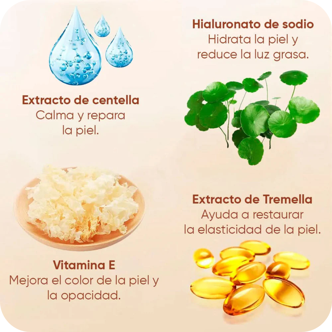Base y Corrector Líquido Hidratante | CC Moisture®