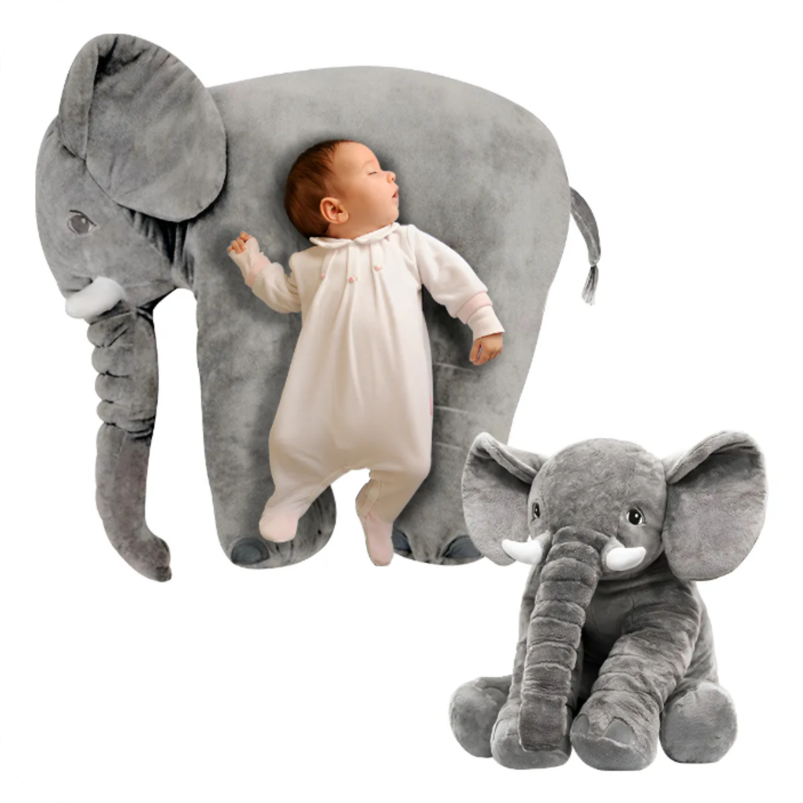 Almohada Peluche de Elefante | SleepyElephant