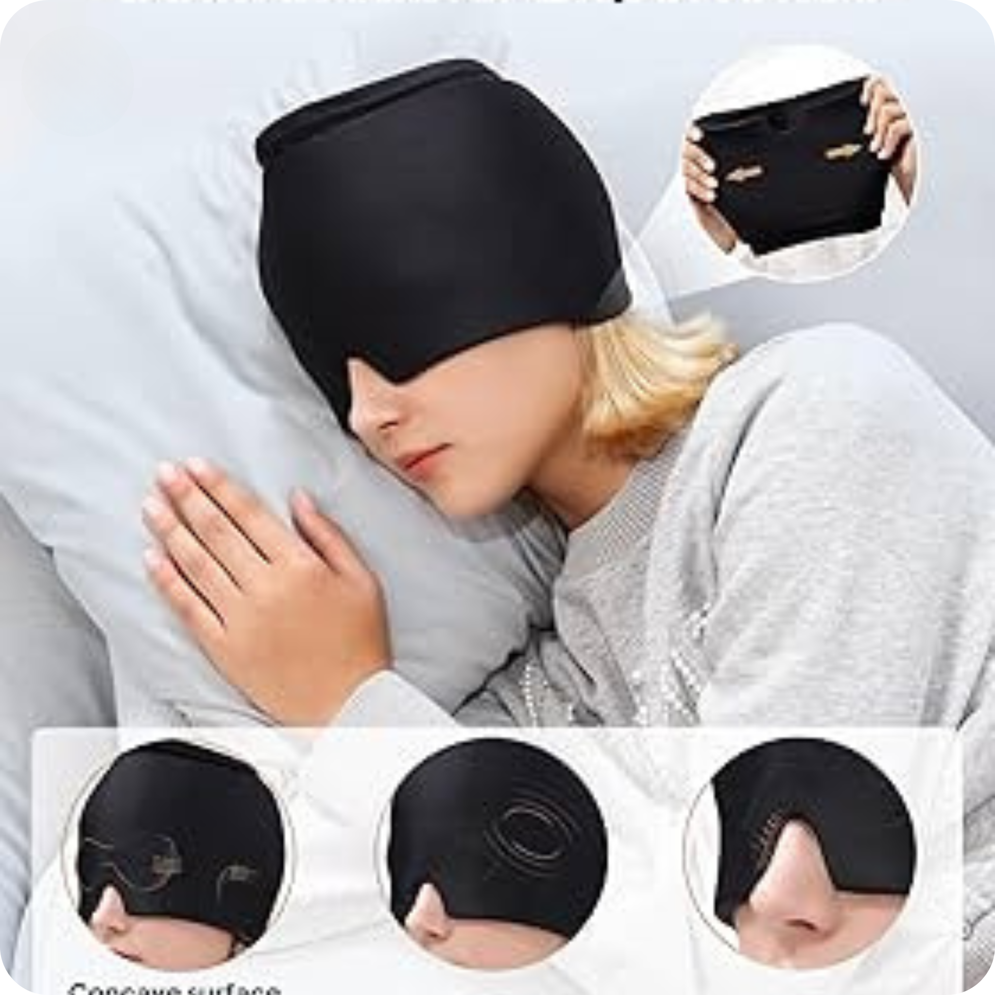 Gorro Frío/Caliente para Dolor de Cabeza | Head Relax®