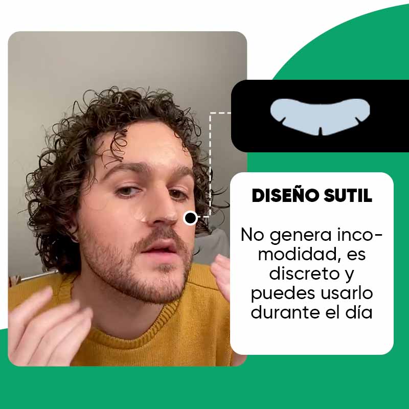 Pack de 10 Parches Anti-Acné para Nariz | Luminex