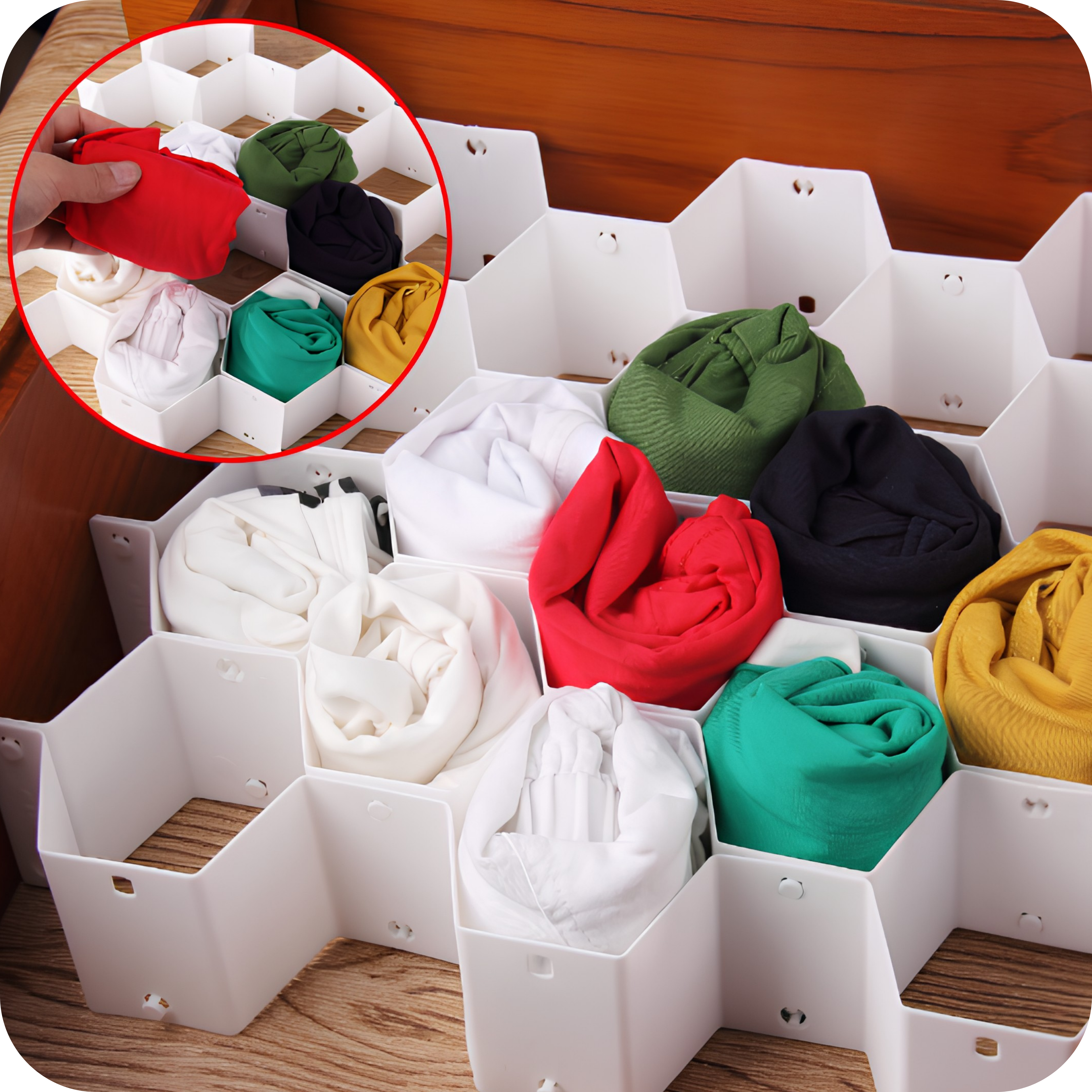 Divisor de Cajón con Compartimentos Multiuso | TidyBox