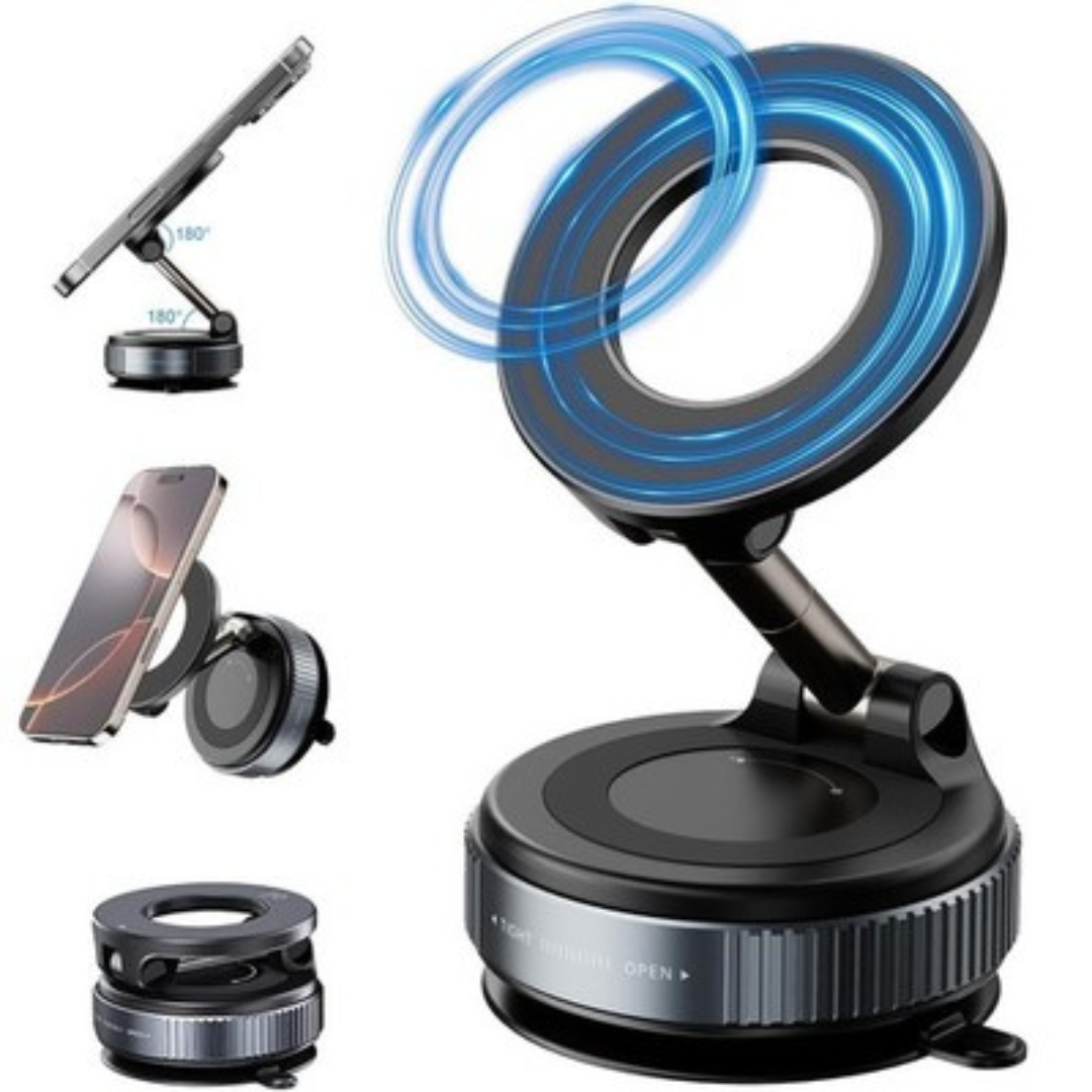 Soporte Plegable para Celular con Succión 360° | VacuGrip