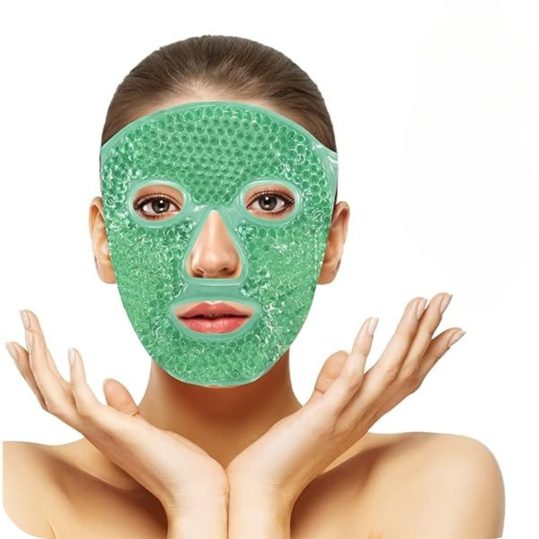 Mascarilla Facial con Gel Frío/Caliente | GlowRelax®