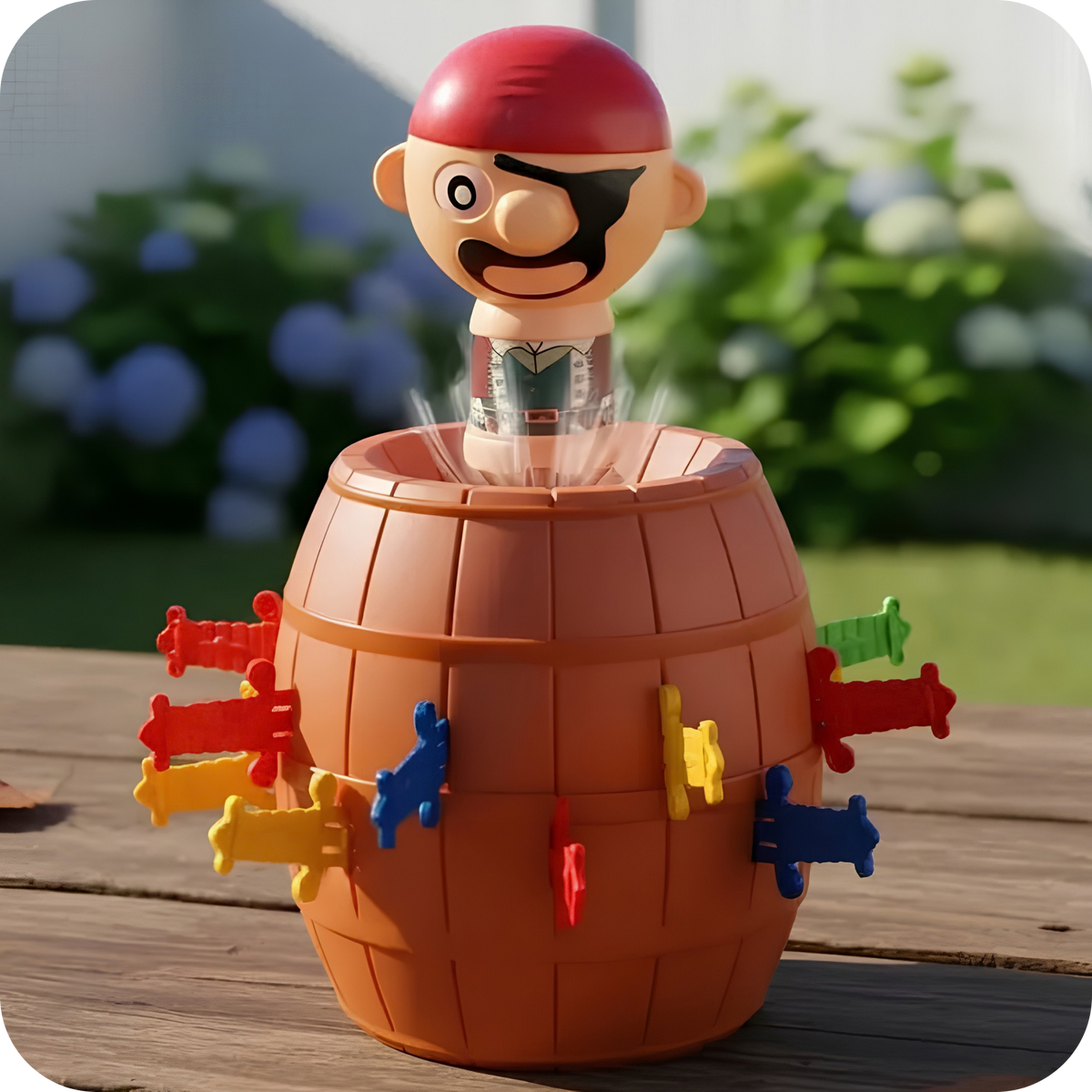 Juego Pirata Saltarín en el Barril para Niños | PiratePop