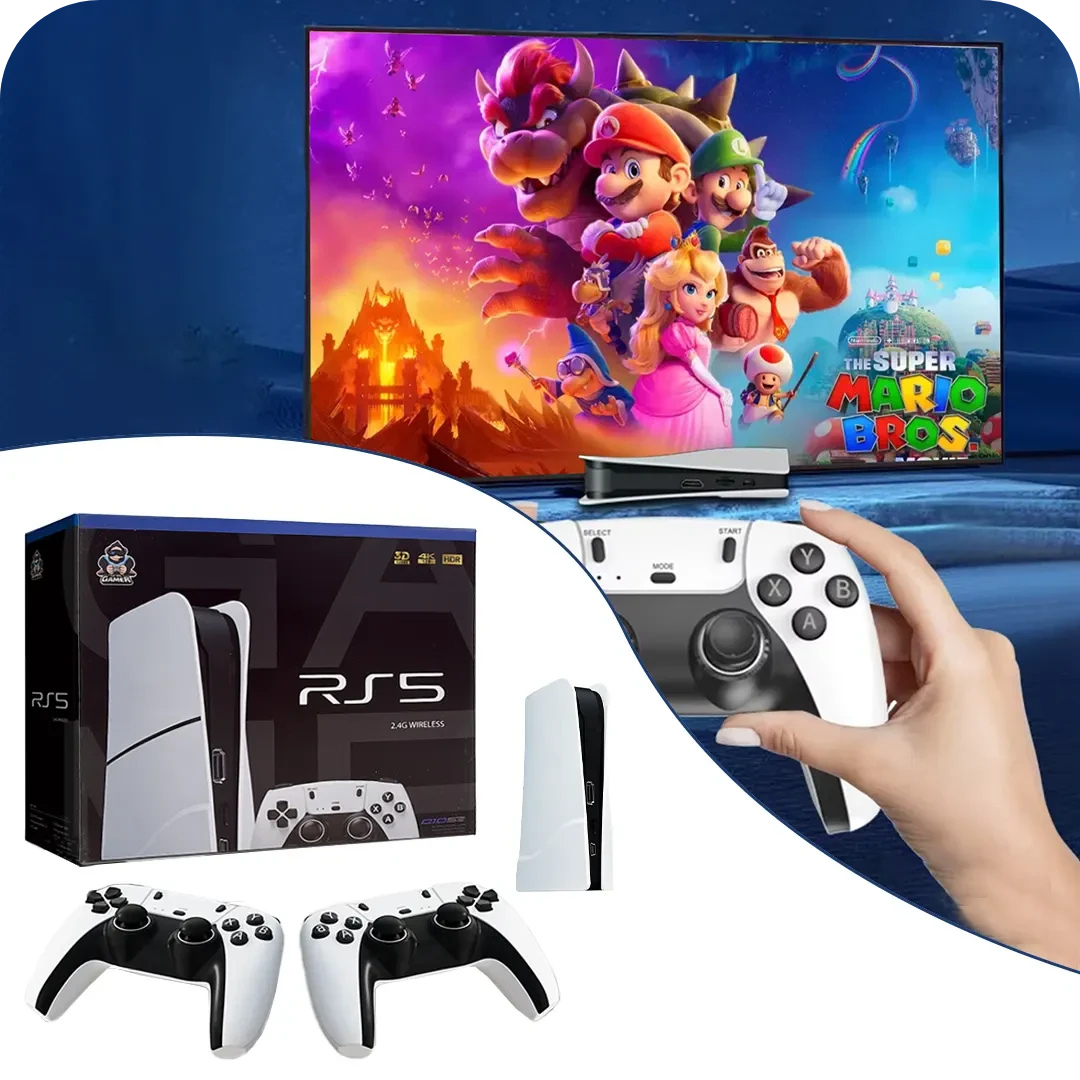 Mini Consola de Juegos con Doble Control | GameRS5