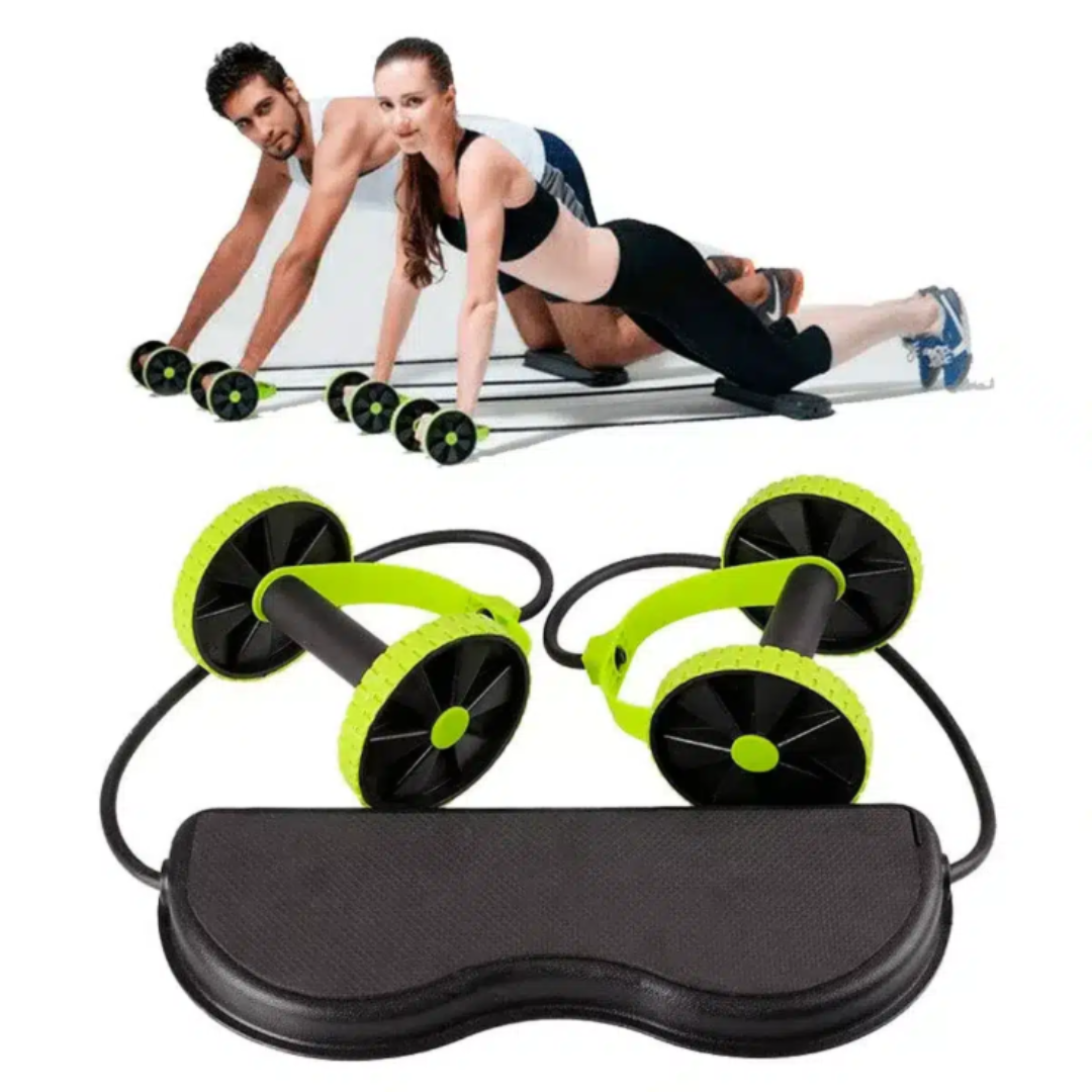 Kit de Ejercicio con Bandas y Rodillo | FlexCore