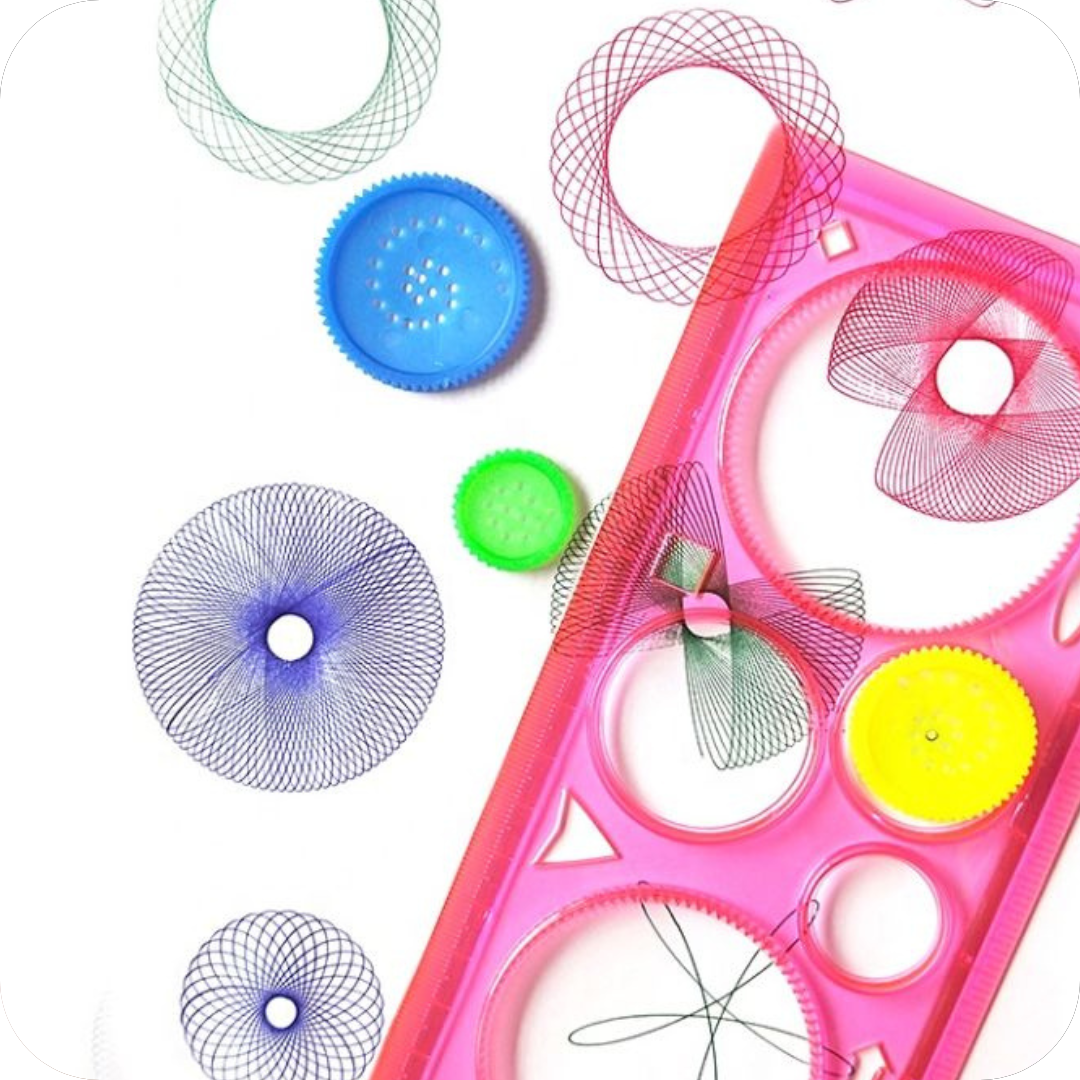 Kit de Diseño Artístico con Ruedas Espirales | SpiroArt