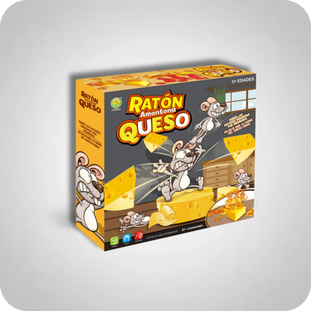 Juego de Equilibrio Ratón Amontona Queso para Niños | CheeseTower